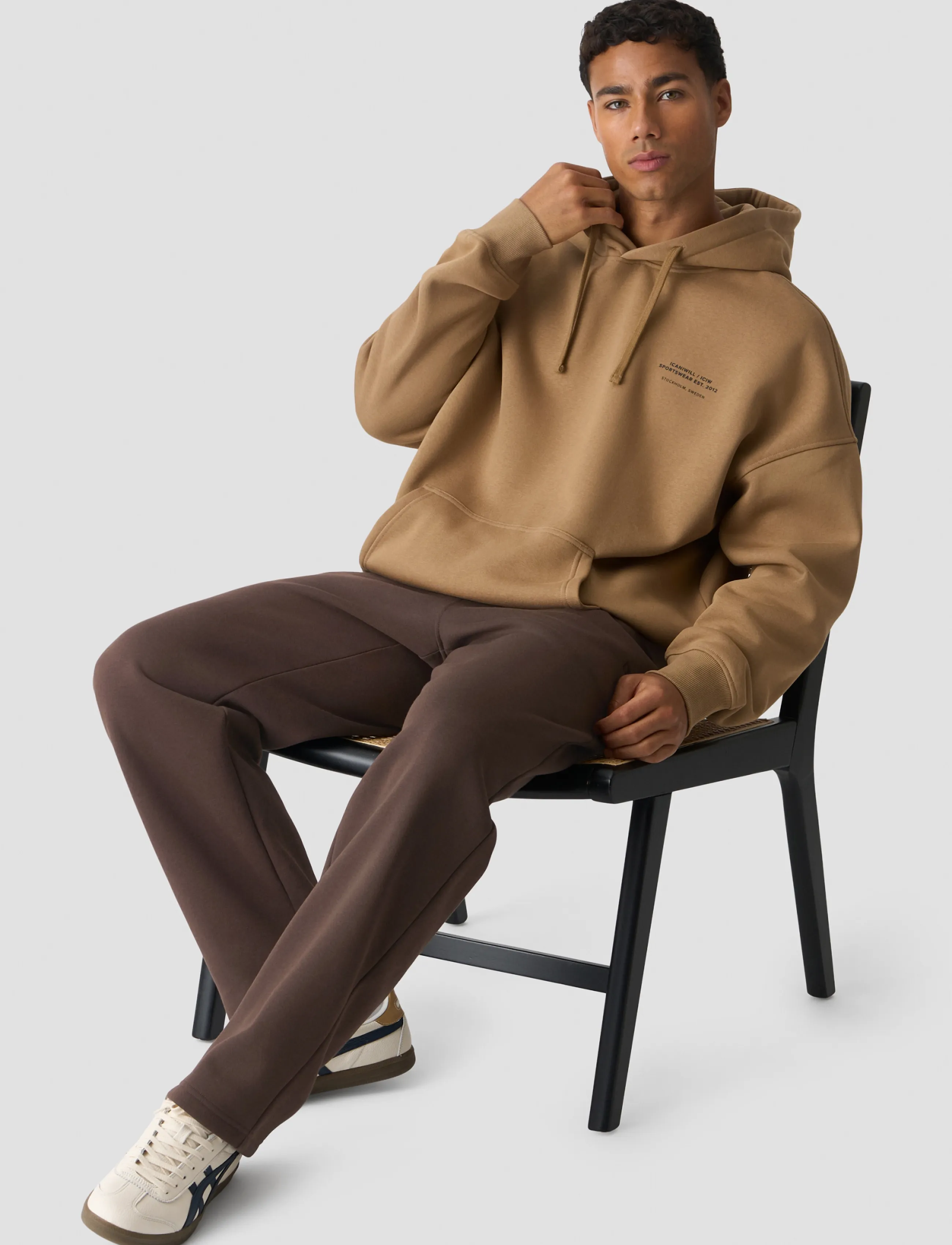 ICANIWILL - Everyday Relaxed Hoodie Print M - sweatshirts - cashmere - 0