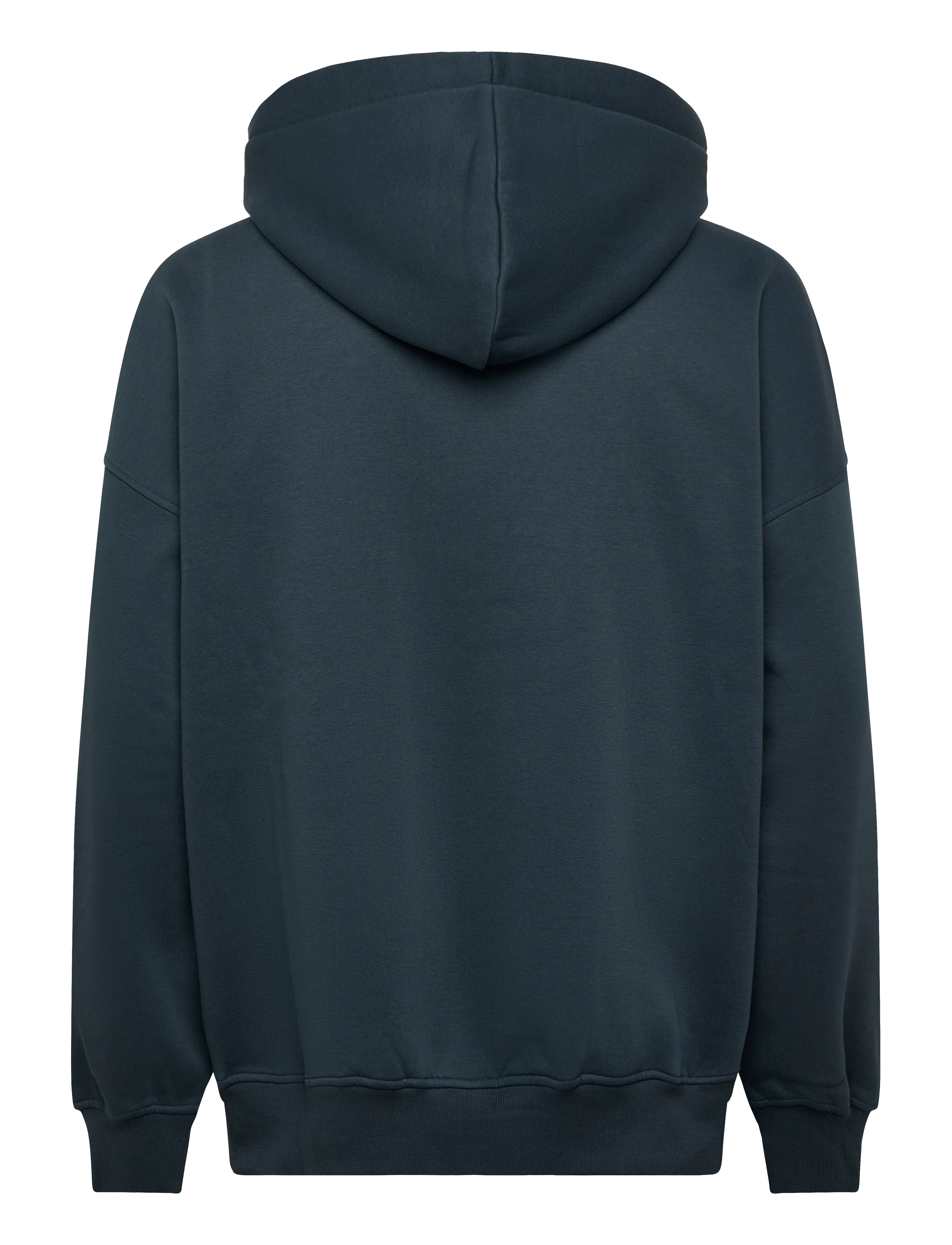 ICANIWILL - Everyday Relaxed Hoodie Print M - hættetrøjer - dark dusty teal - 2