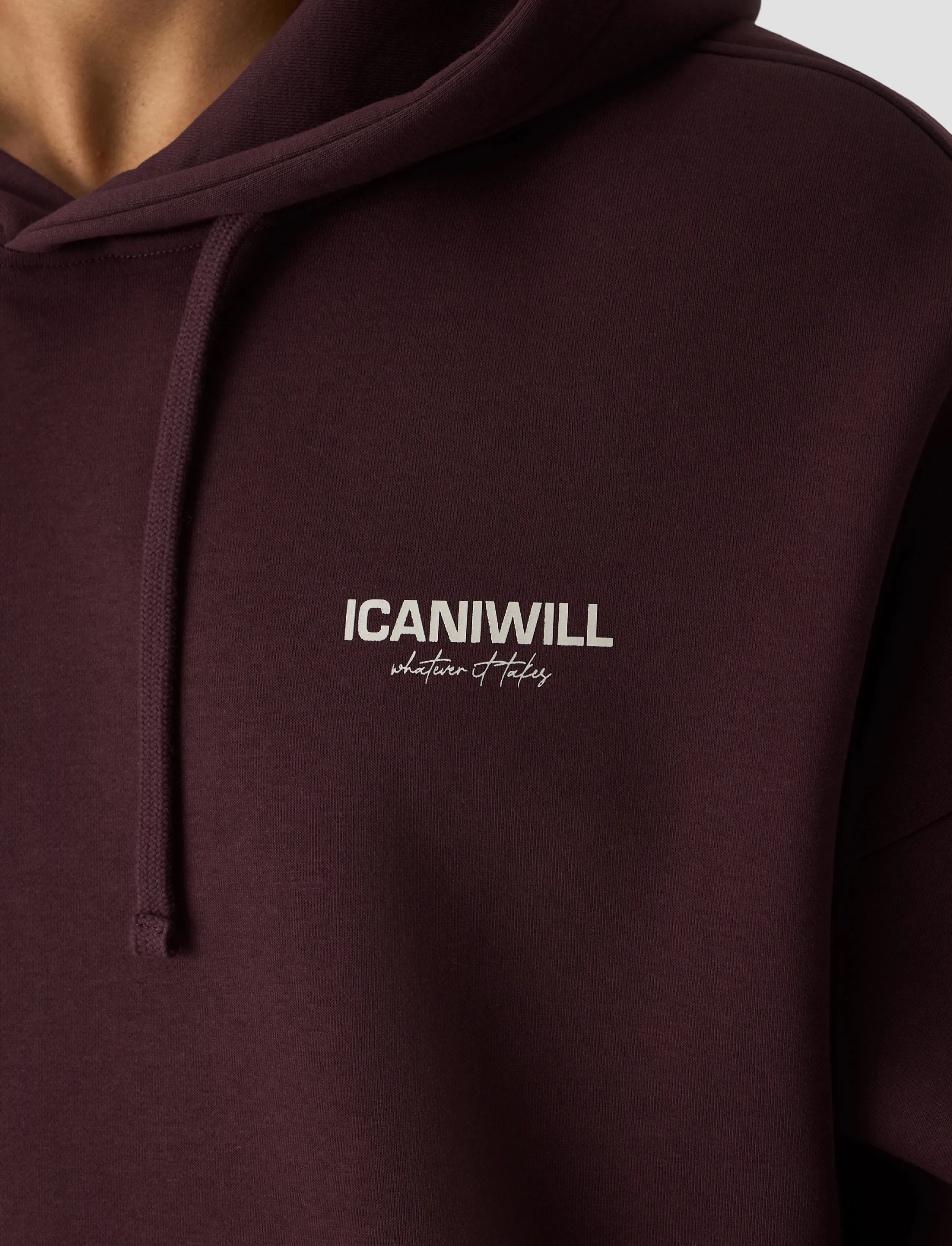 ICANIWILL - Everyday Relaxed Hoodie Print M - kapuutsiga dressipluusid - espresso - 5