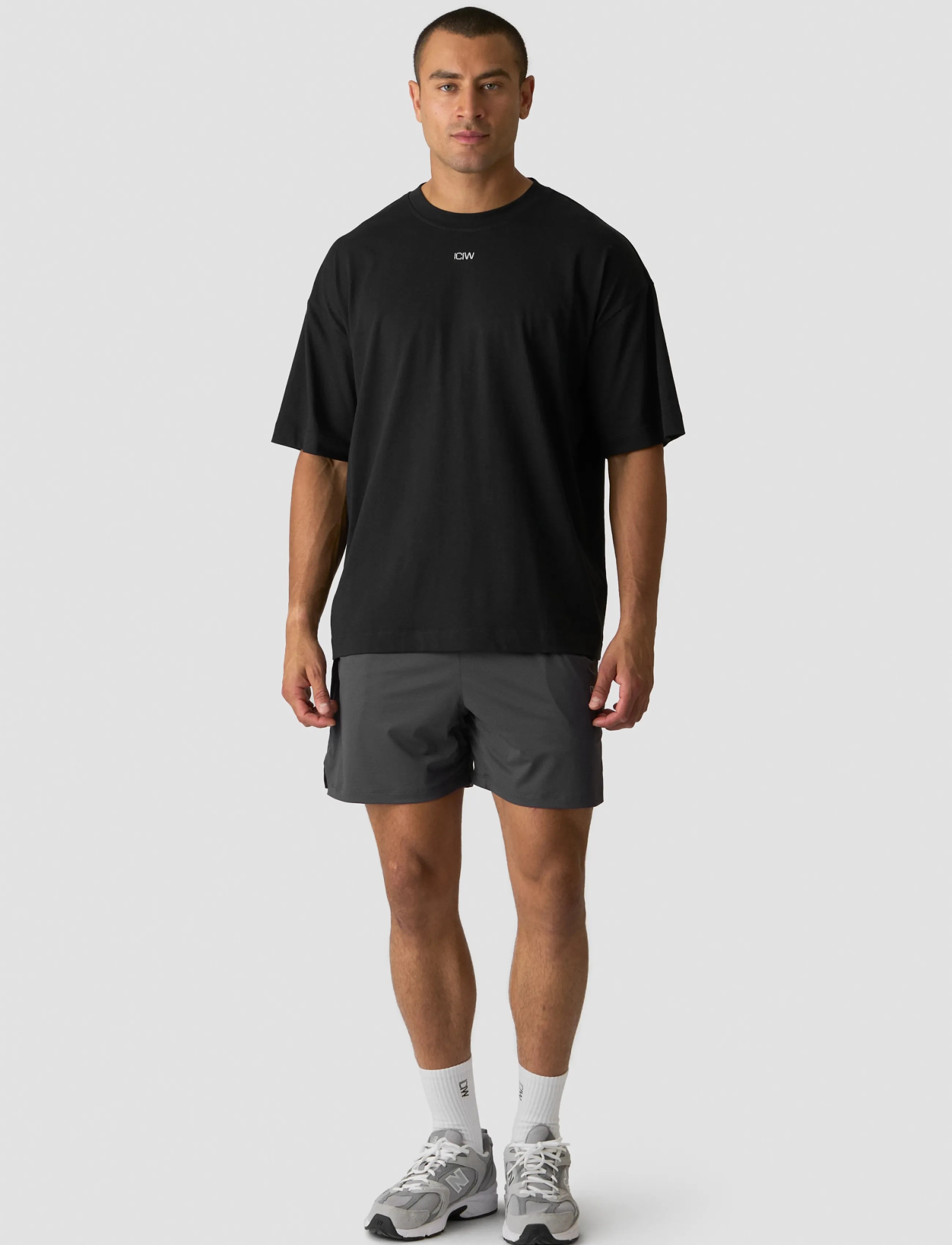 ICANIWILL - Everyday Oversized Cotton T-shirt M - alussärgid ja t-särgid - black - 5