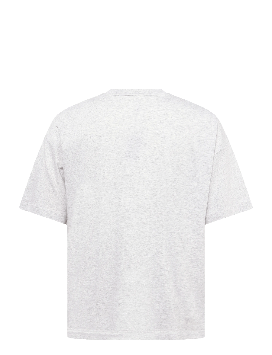 ICANIWILL - Everyday Oversized Cotton T-shirt M - oberteile & t-shirts - light grey melange - 2