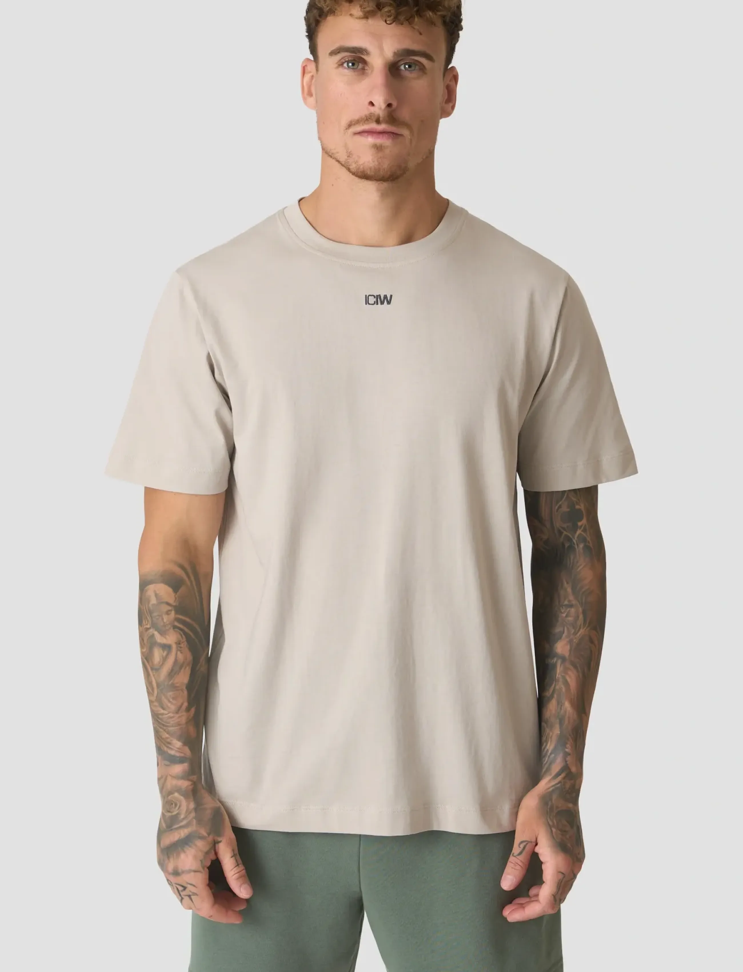ICANIWILL - Everyday Cotton T-shirt M - t-shirts - cloudy grey - 4