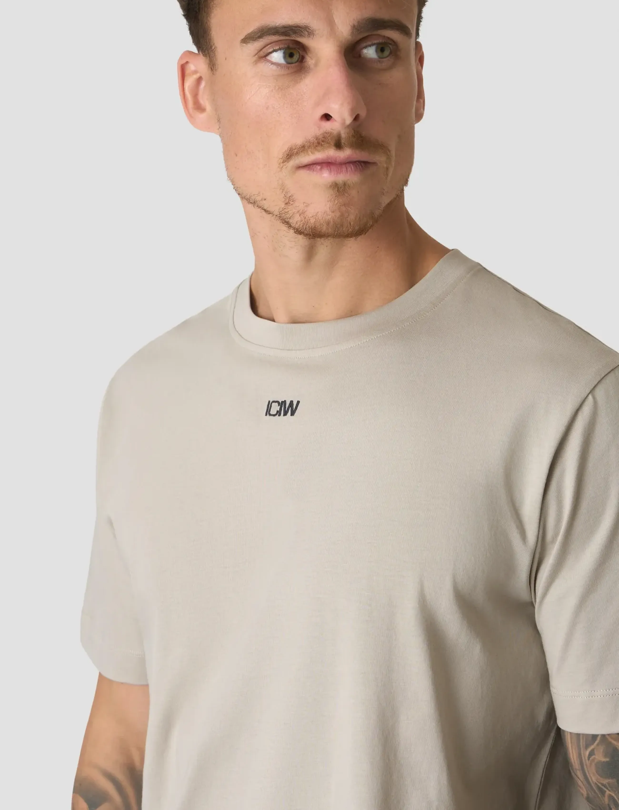 ICANIWILL - Everyday Cotton T-shirt M - t-shirts - cloudy grey - 5