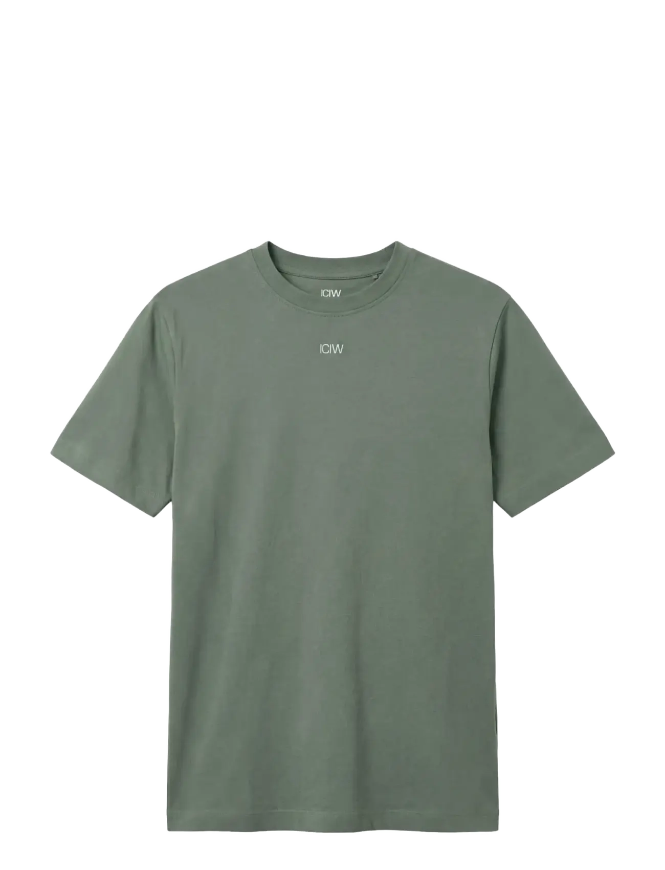 ICANIWILL Everyday Cotton T-shirt M - T-särgid - SEA GREEN / khaki/green