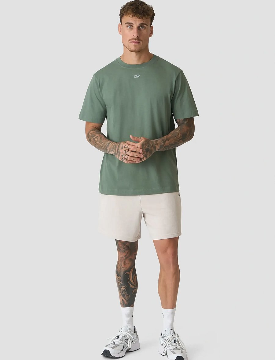 ICANIWILL - Everyday Cotton T-shirt M - t-shirts - sea green - 5
