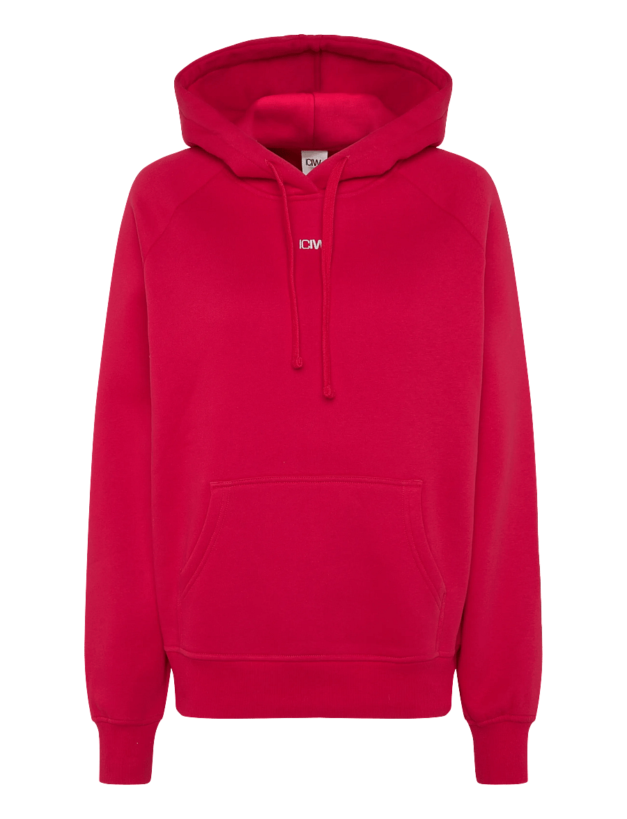 ICANIWILL - Everyday Hoodie W - overdele - bright red - 1