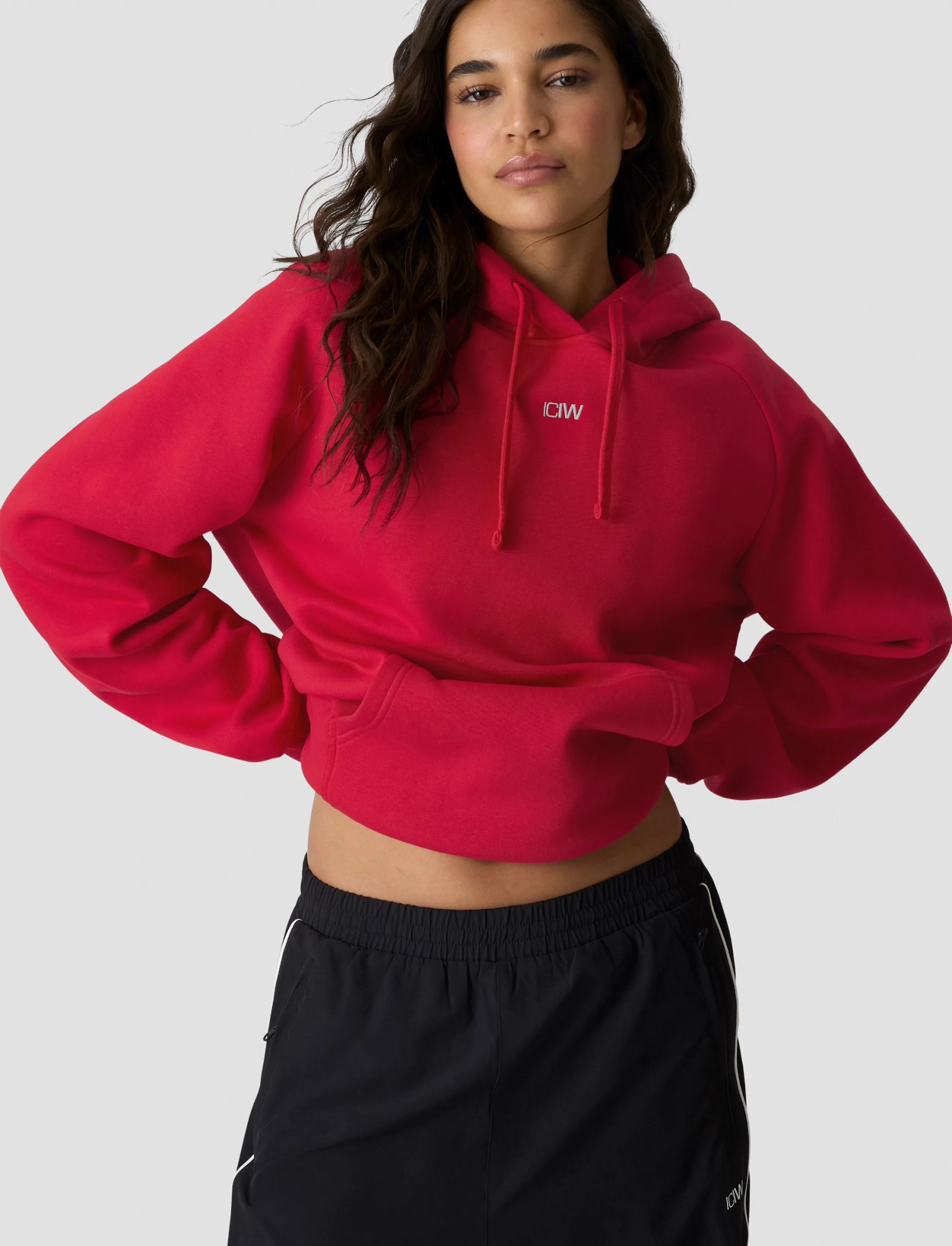 ICANIWILL - Everyday Hoodie W - overdele - bright red - 0