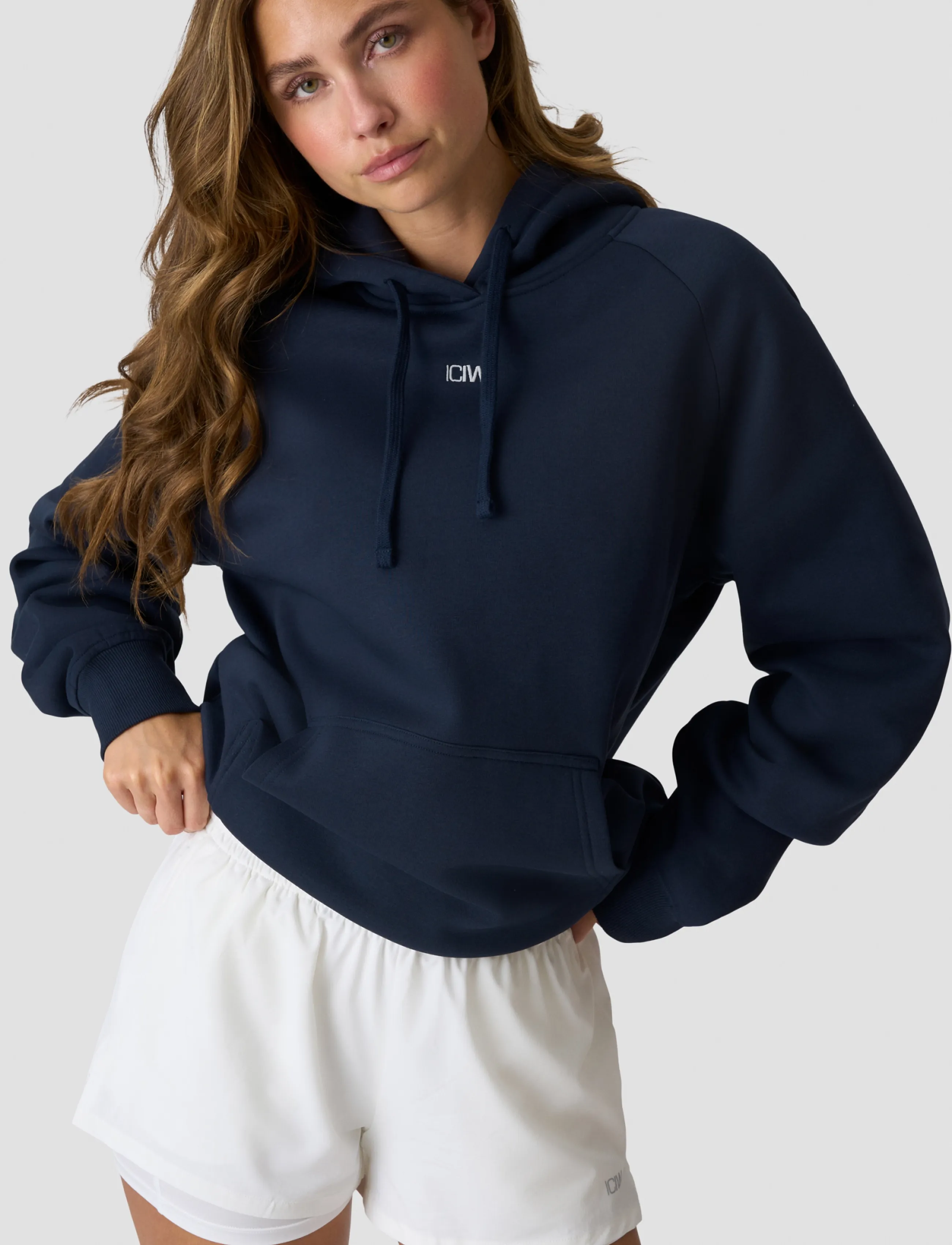 ICANIWILL - Everyday Hoodie W - overdele - midnight blue - 0