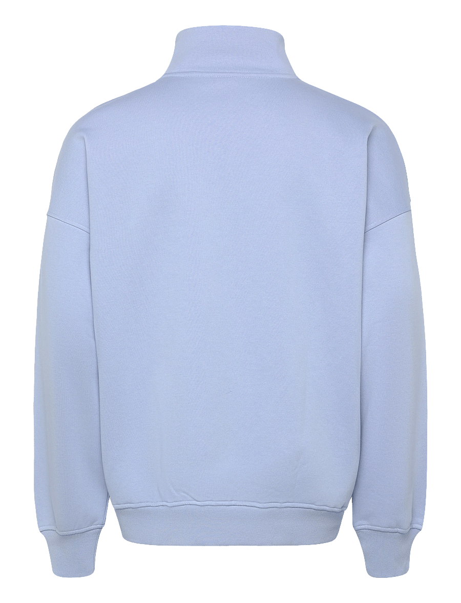 ICANIWILL - Everyday 1/4 Zip Sweatshirt Print M - oberteile - banner blue - 2