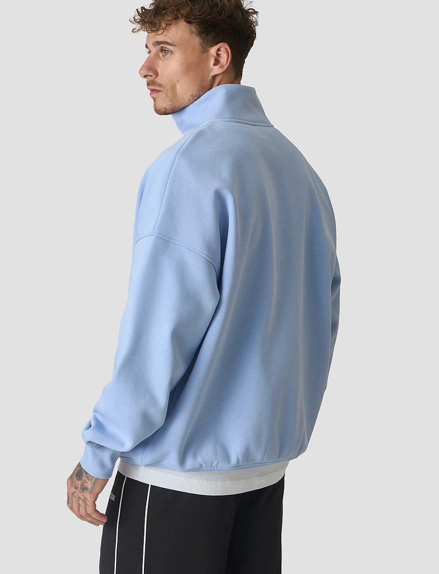 ICANIWILL - Everyday 1/4 Zip Sweatshirt Print M - oberteile - banner blue - 3