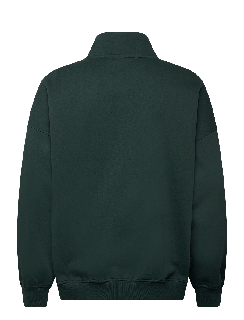 ICANIWILL - Everyday 1/4 Zip Sweatshirt Print M - oberteile - wet green - 2