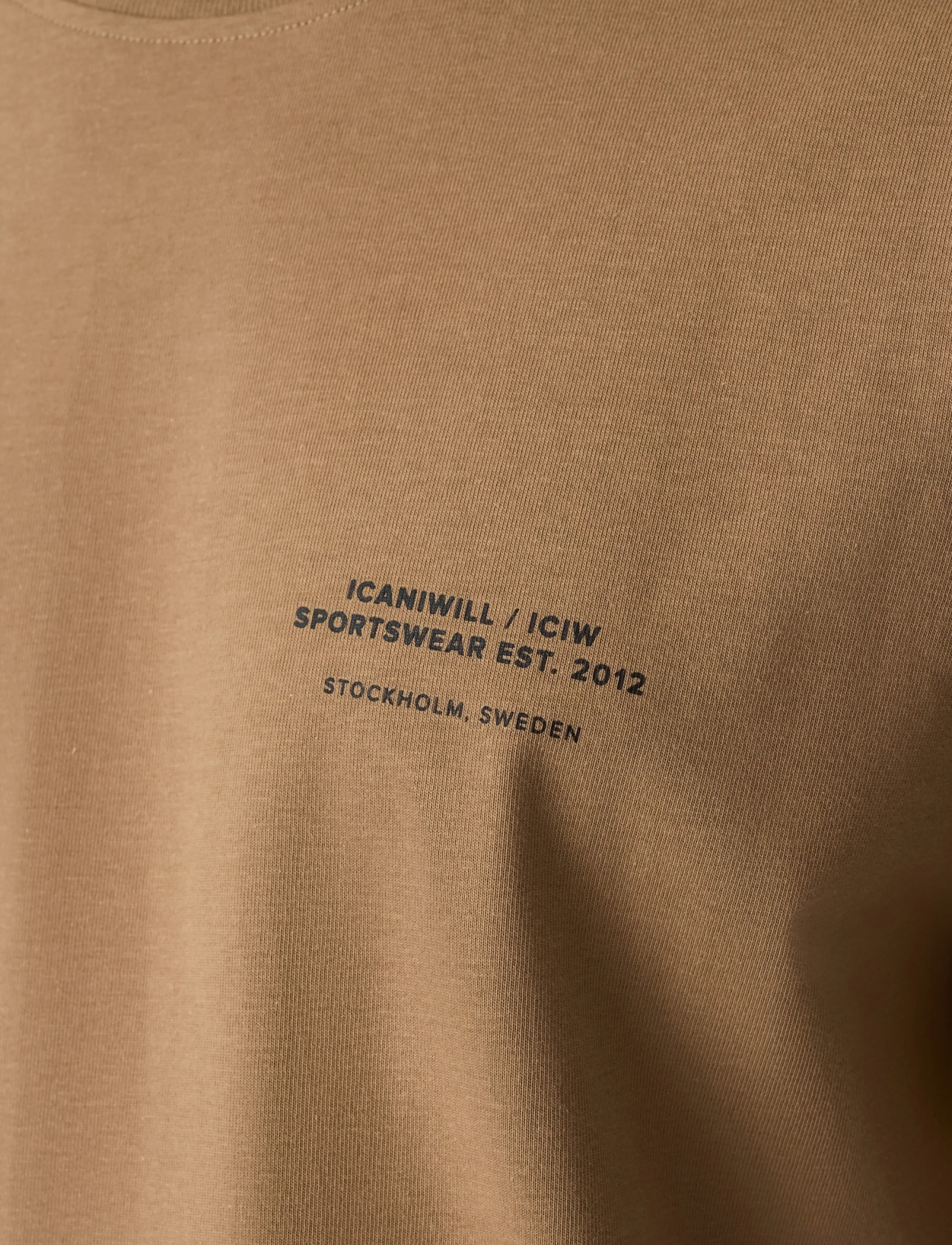 ICANIWILL - Essence Heavy Cotton T-Shirt Print M - t-shirts - cashmere - 5
