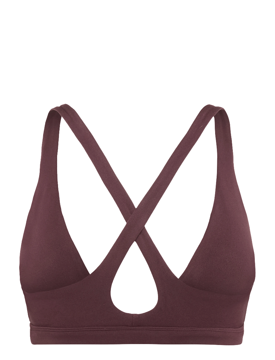 ICANIWILL - Luxe V-neck Sports Bra W - sport-bhs - espresso - 2