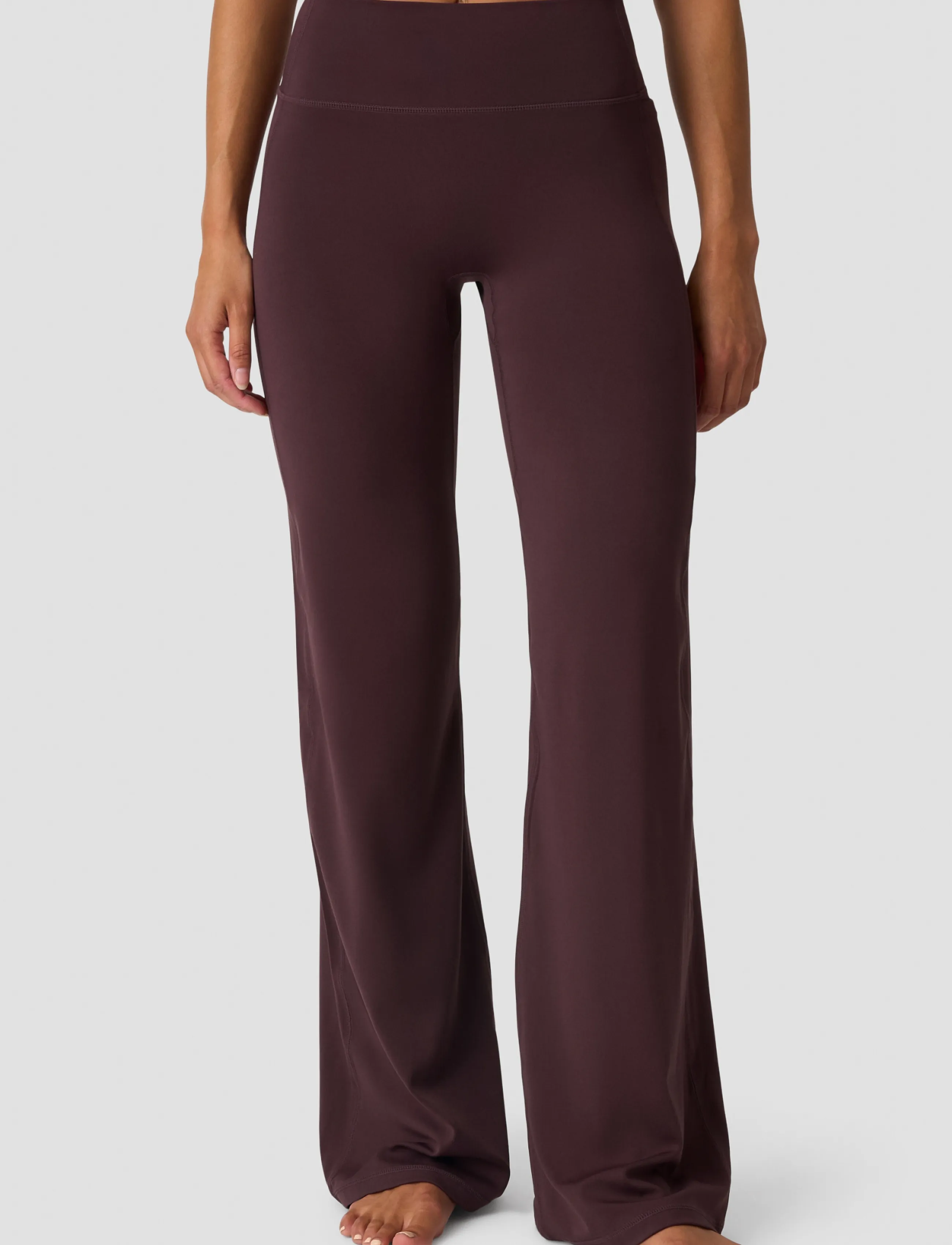 ICANIWILL - Luxe Straight Leg Tights W - volle länge - espresso - 0