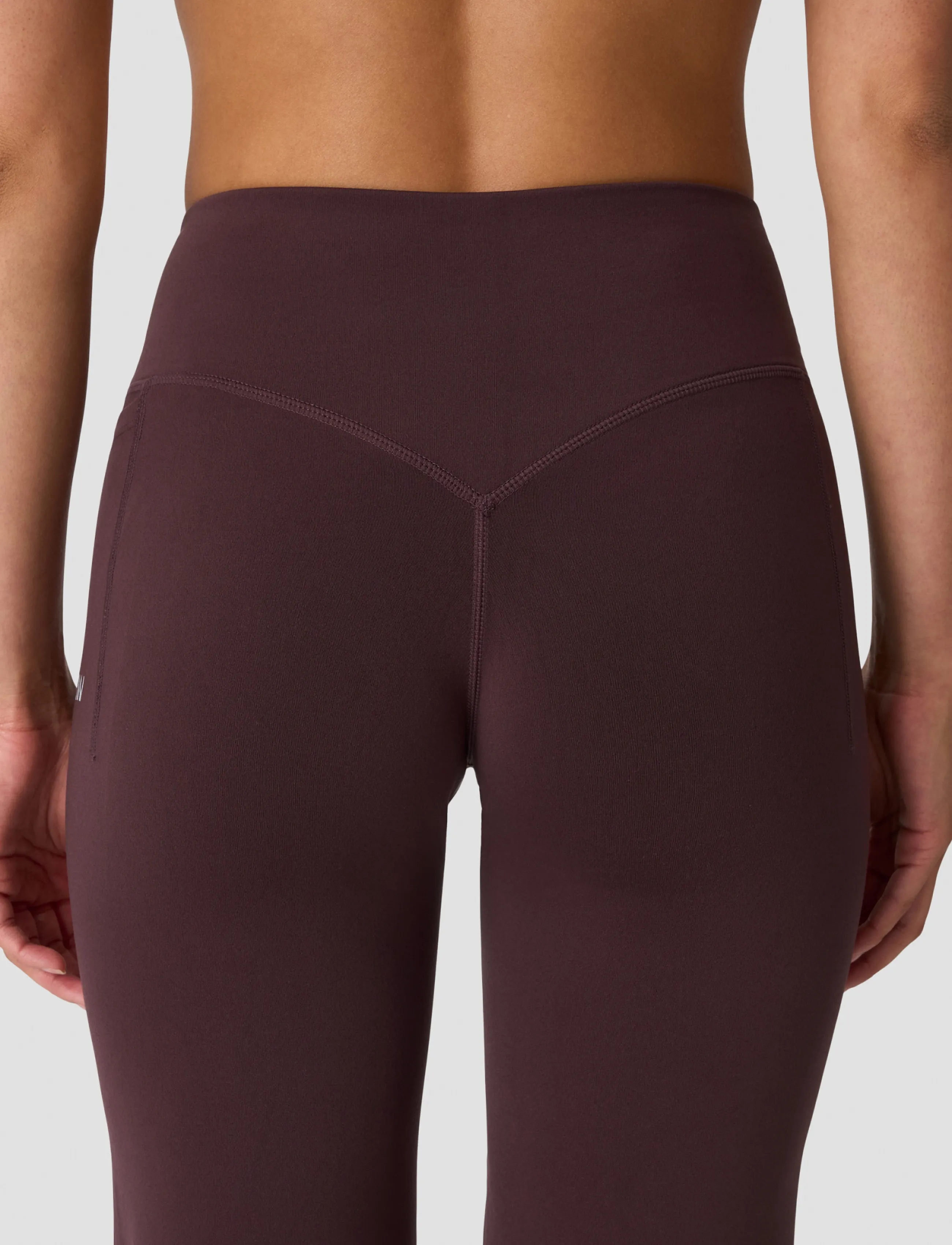 ICANIWILL - Luxe Straight Leg Tights W - volle länge - espresso - 5