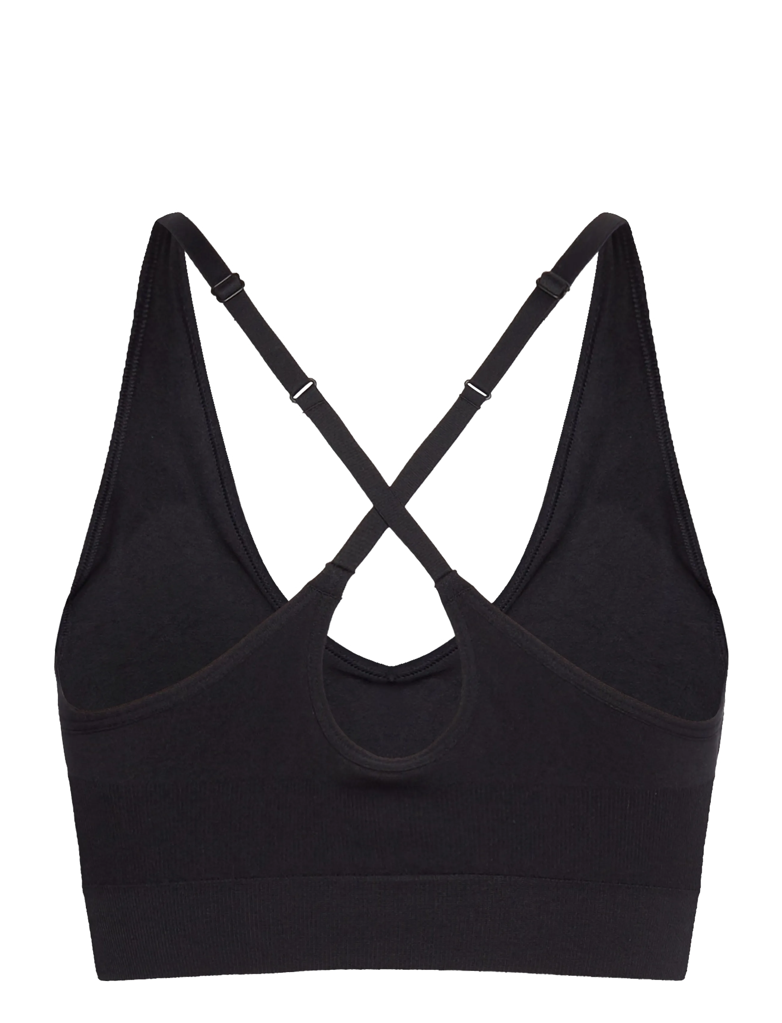 ICANIWILL - Sculpt Seamless V-neck Sports Bra - sports-bh'er - black - 2