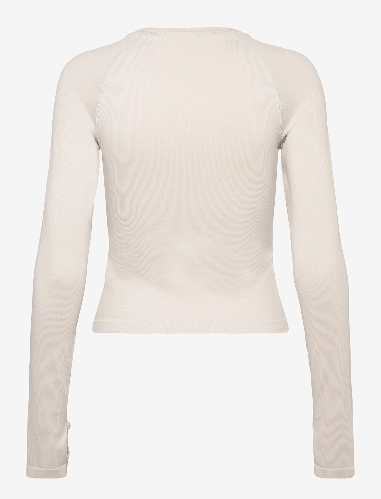 ICANIWILL - Sculpt Seamless Ribbed LS W - langærmede overdele - light dusty beige - 2
