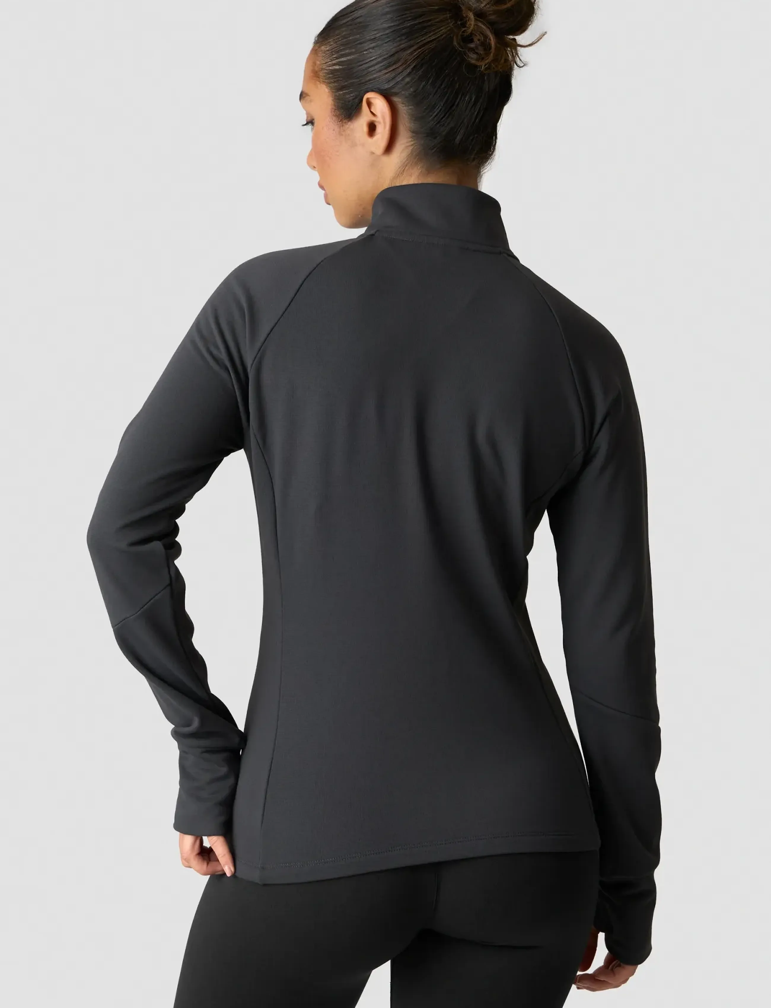 ICANIWILL - Essential Thermal Training Jacket W-Dark Grey-XL - sportsjakker - dark grey - 5