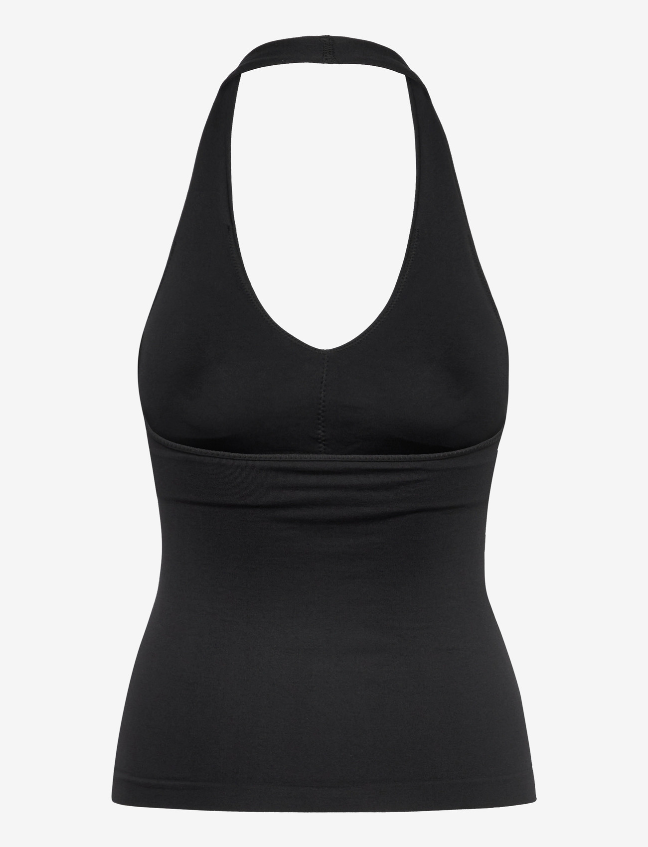 ICANIWILL - Define Seamless Halter Neck Tank W - linnen - black - 1