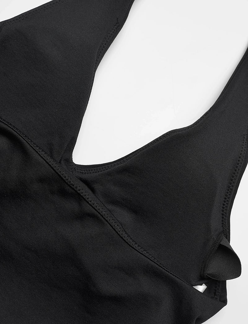 ICANIWILL - Define Seamless Halter Neck Tank W - linnen - black - 2