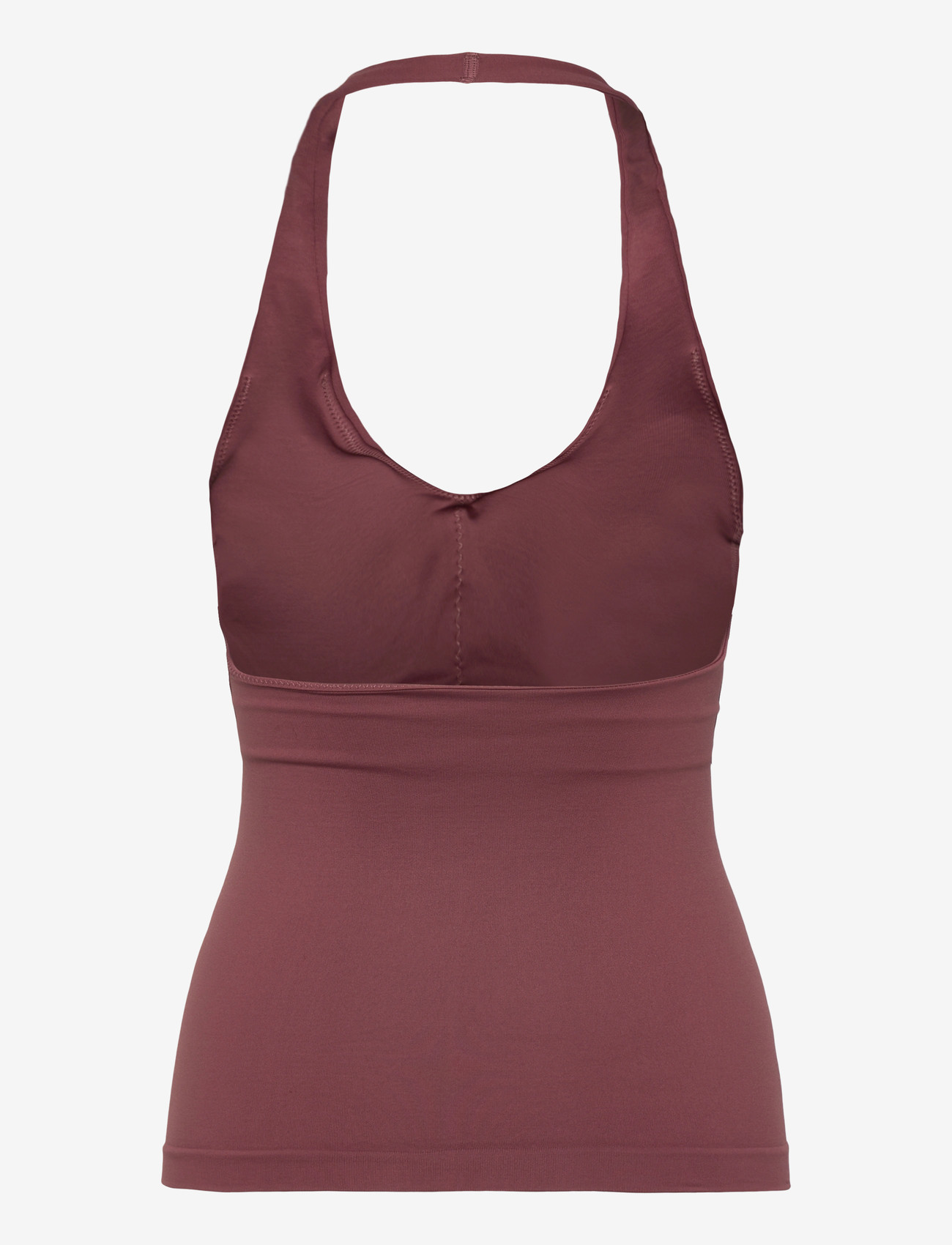 ICANIWILL - Define Seamless Halter Neck Tank W - tank tops - calm red - 2