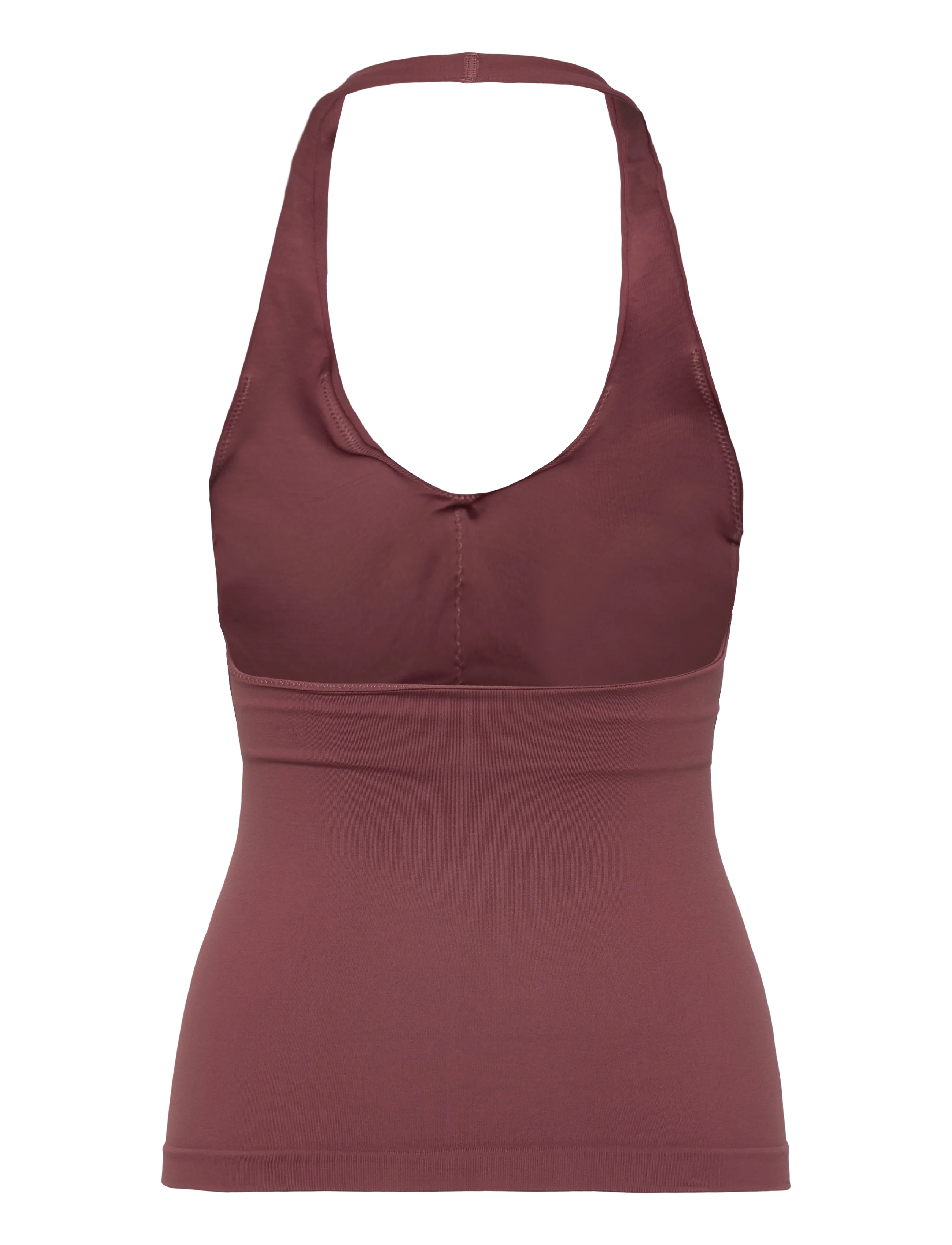ICANIWILL - Define Seamless Halter Neck Tank W - toppar & t-shirts - calm red - 2