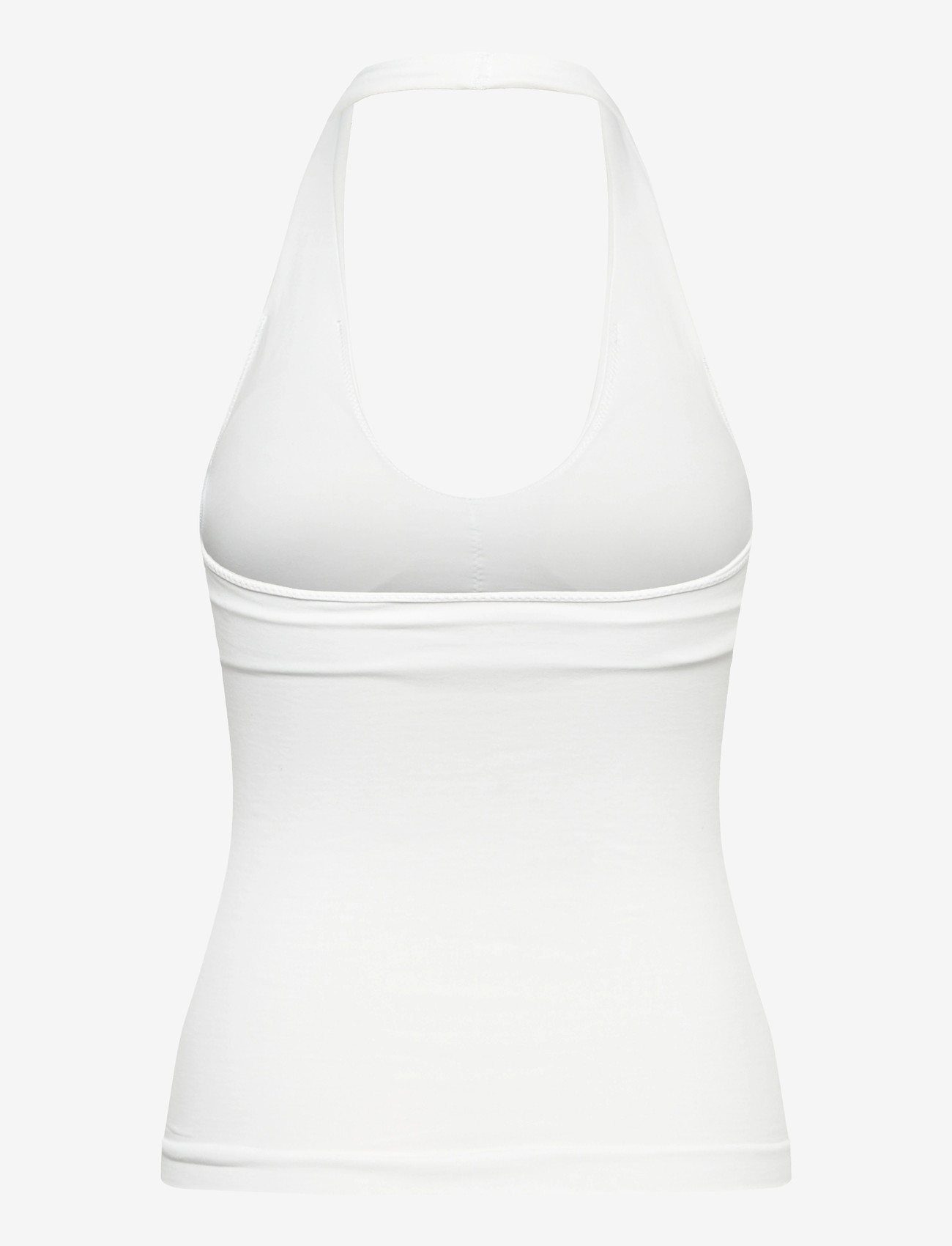 ICANIWILL - Define Seamless Halter Neck Tank W - berankoviai marškinėliai - white snow - 1