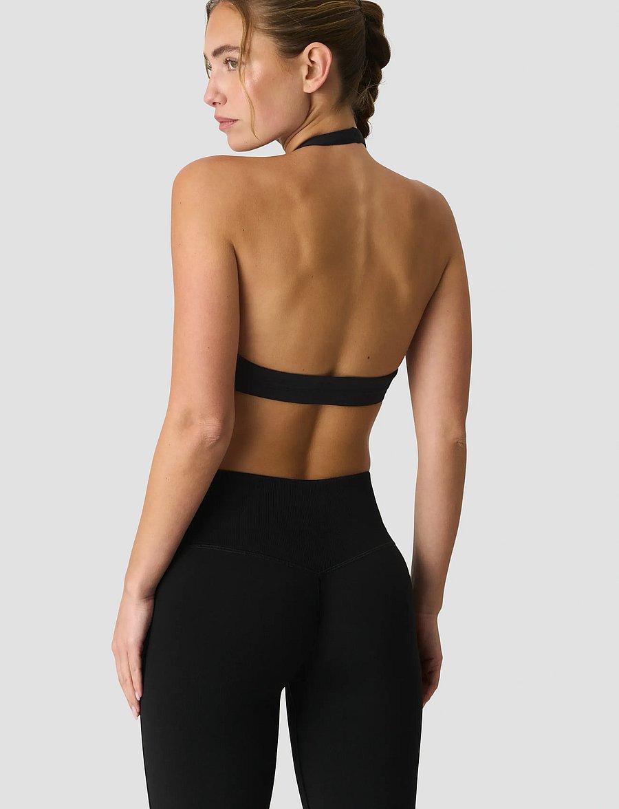 ICANIWILL - Define Seamless Halter Sports Bra W - soutiens-gorge de sport - black - 3
