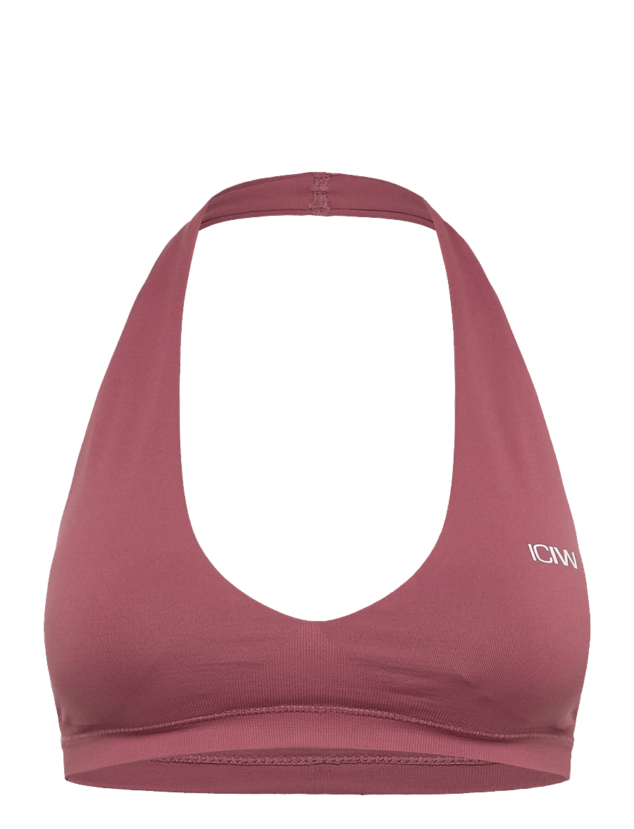 ICANIWILL - Define Seamless Halter Sports Bra W - sport bh:ar - calm red - 1