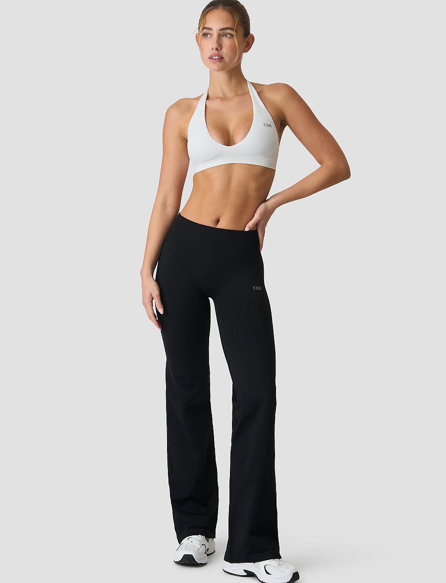 ICANIWILL - Define Seamless Halter Sports Bra W - sport bh:ar - white snow - 4