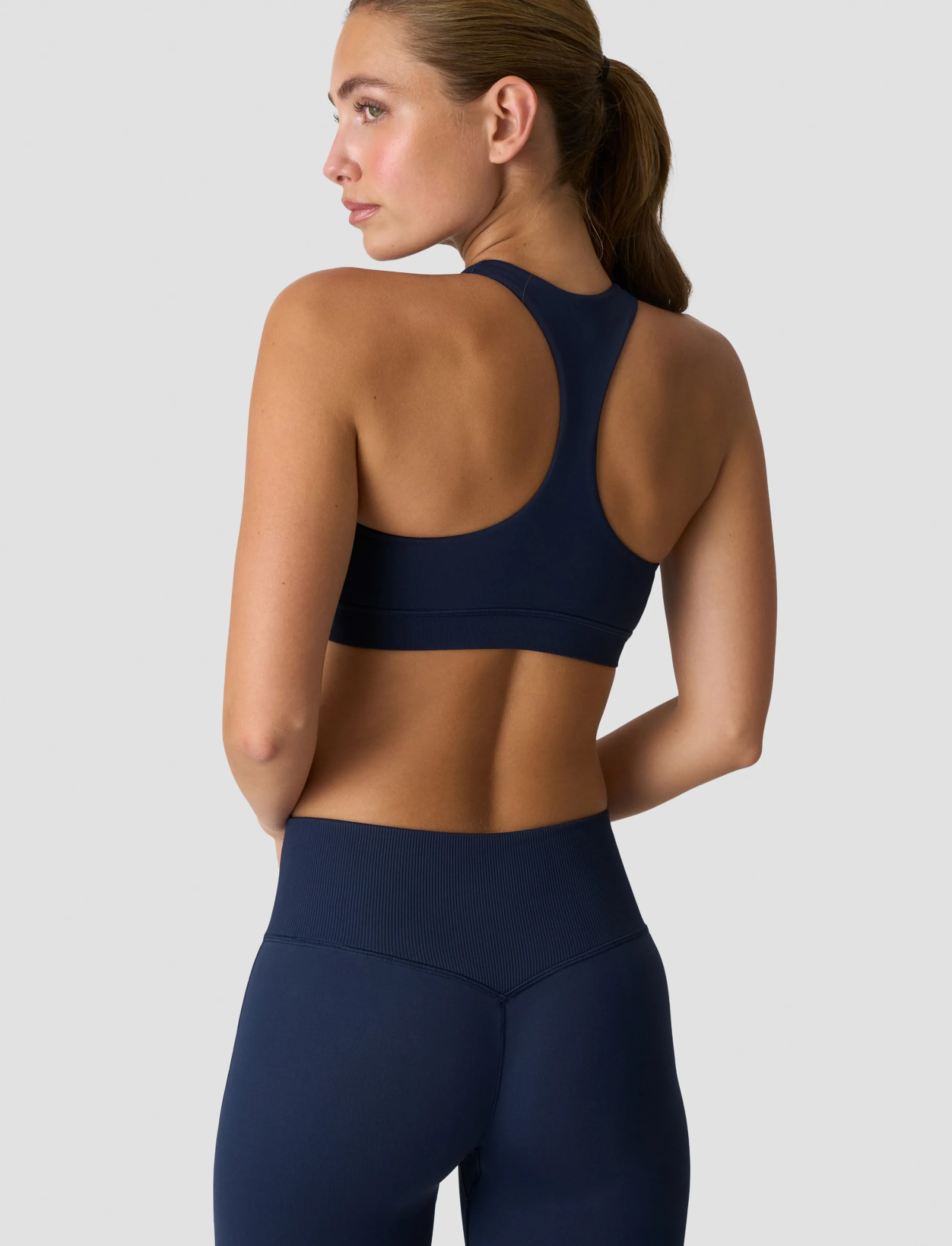 ICANIWILL - Define Seamless Racer Back Sports Bra W - midnight blue - 3