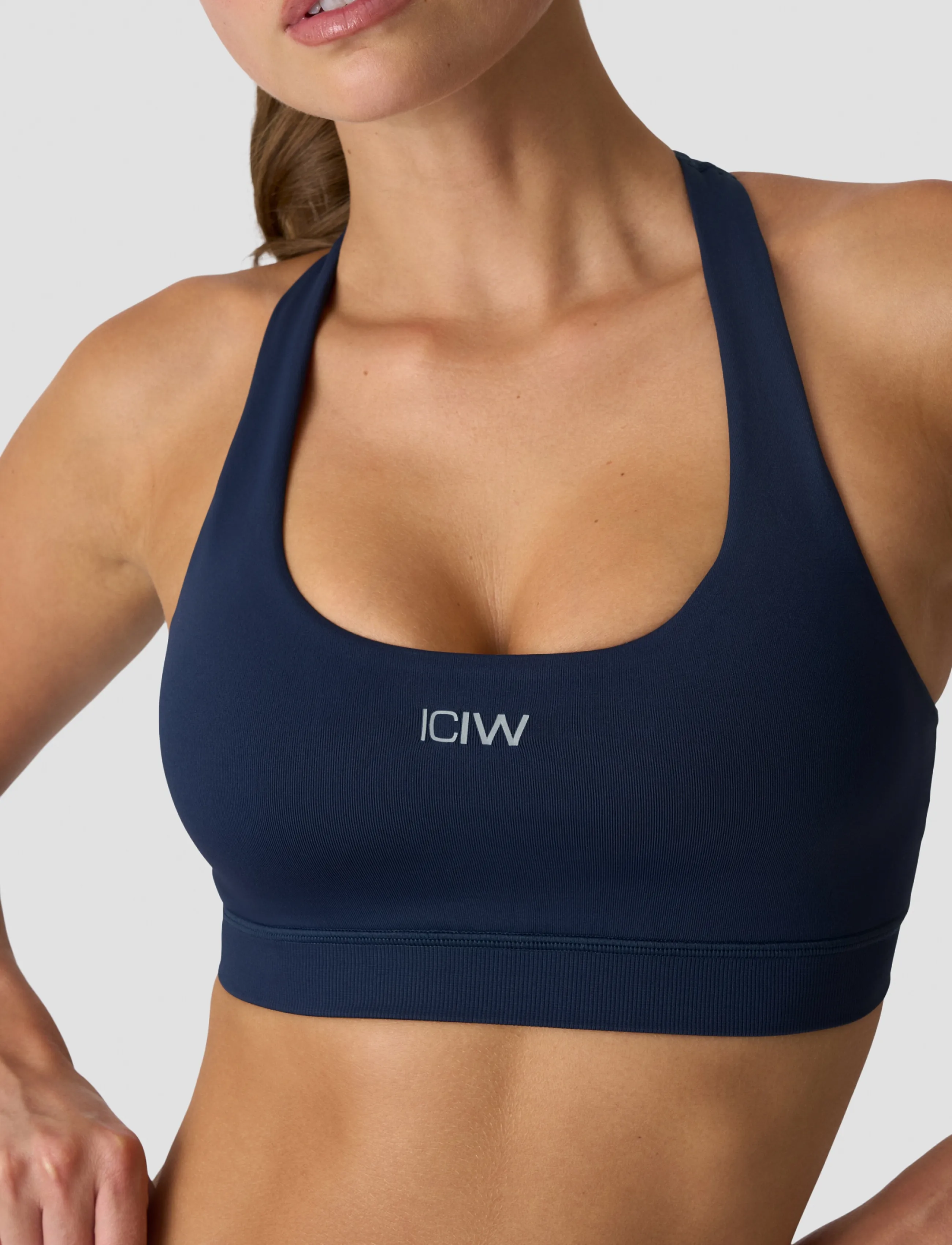 ICANIWILL - Define Seamless Racer Back Sports Bra W - midnight blue - 4