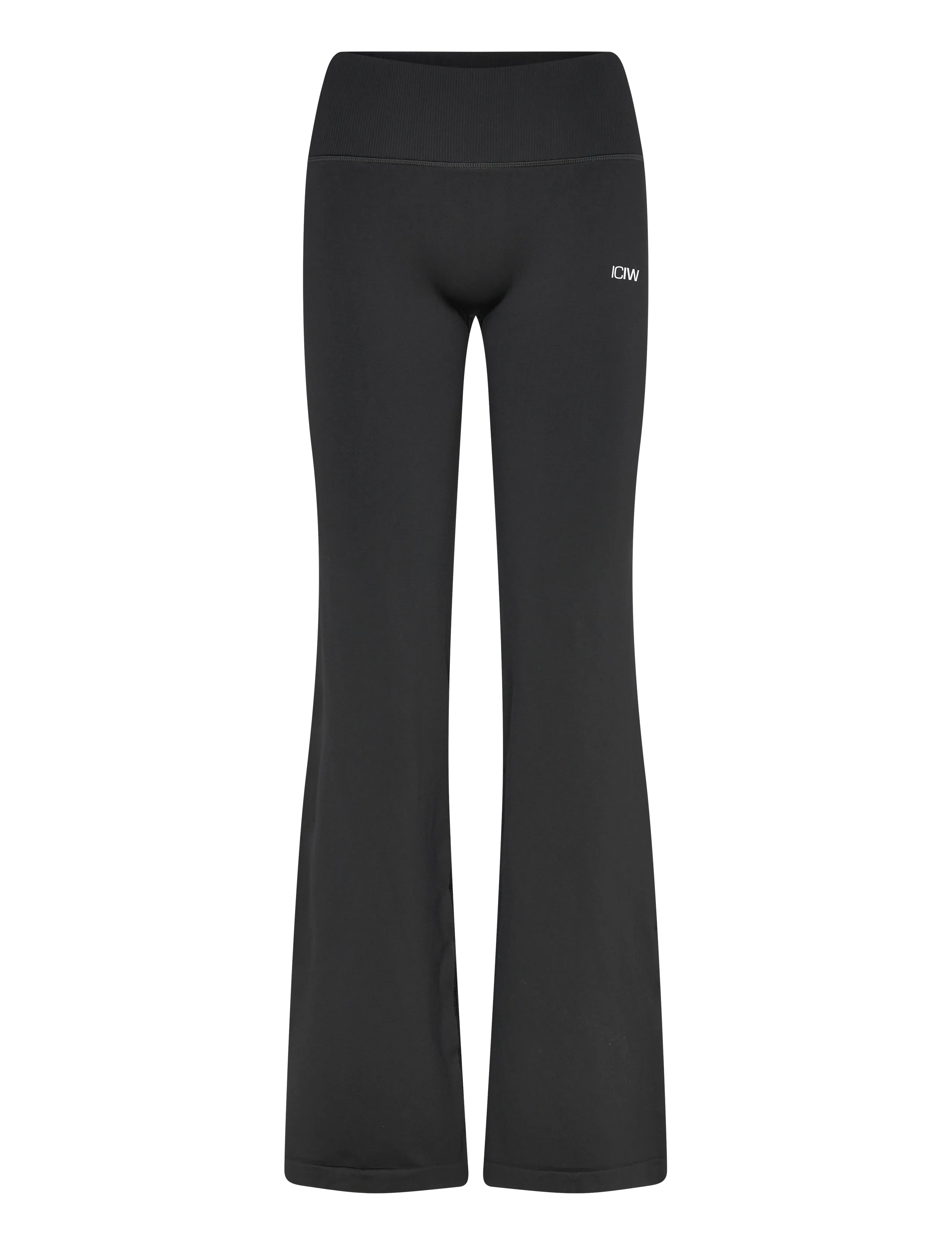 ICANIWILL Define Seamless Straight Pants W - Visa allt - BLACK / black