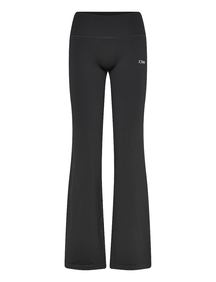 ICANIWILL - Define Seamless Straight Pants W - trennipüksid - black - 1