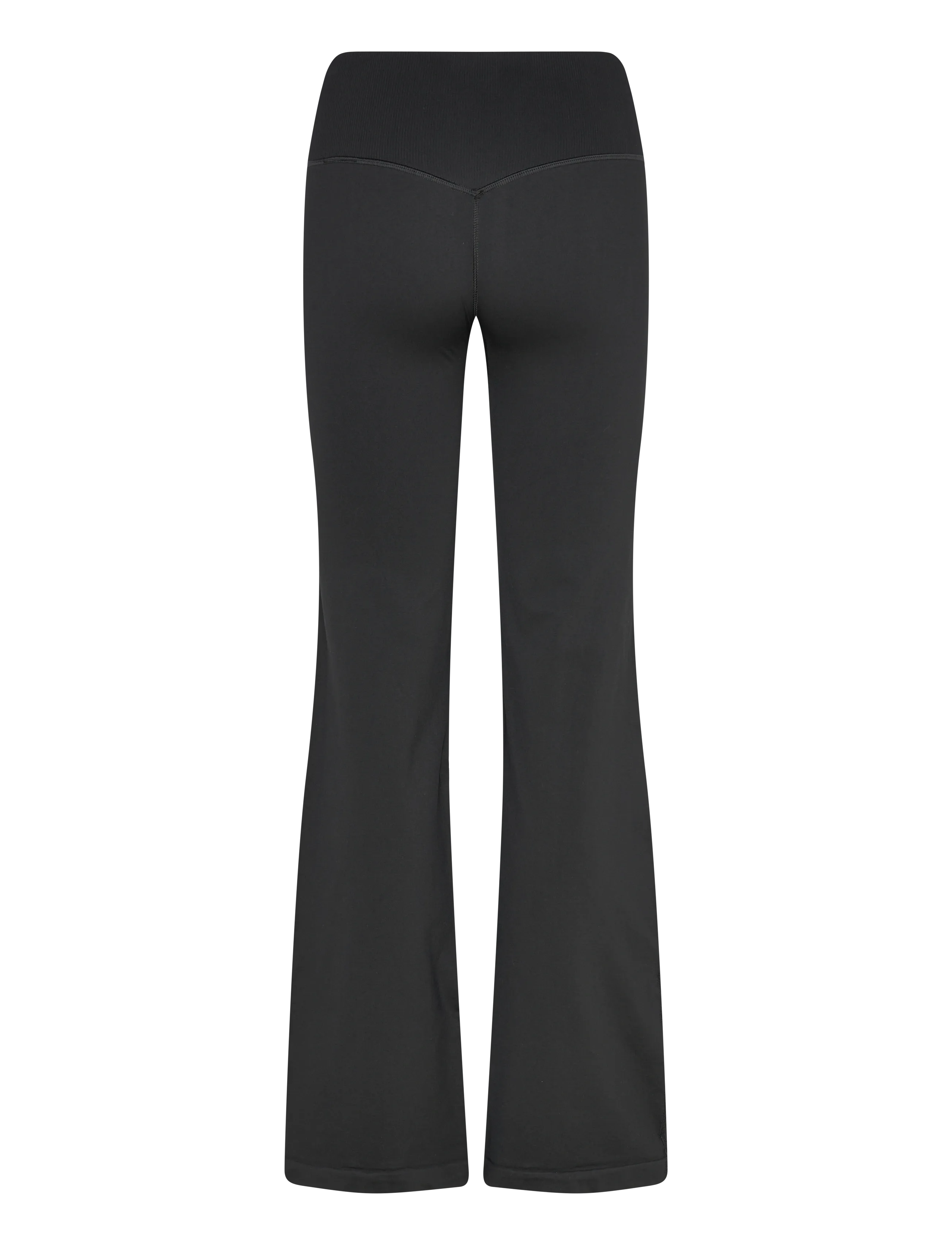 ICANIWILL - Define Seamless Straight Pants W - sportbyxor - black - 2