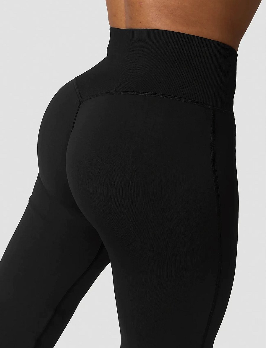 ICANIWILL - Define Seamless Straight Pants W - trennipüksid - black - 5