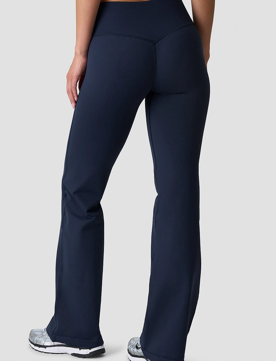 ICANIWILL - Define Seamless Straight Pants W - joggingbukser - midnight blue - 4