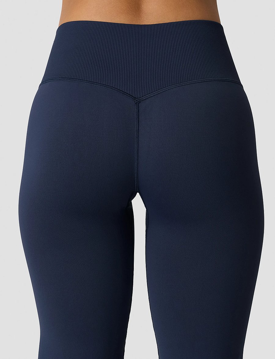 ICANIWILL - Define Seamless Straight Pants W - joggingbukser - midnight blue - 5