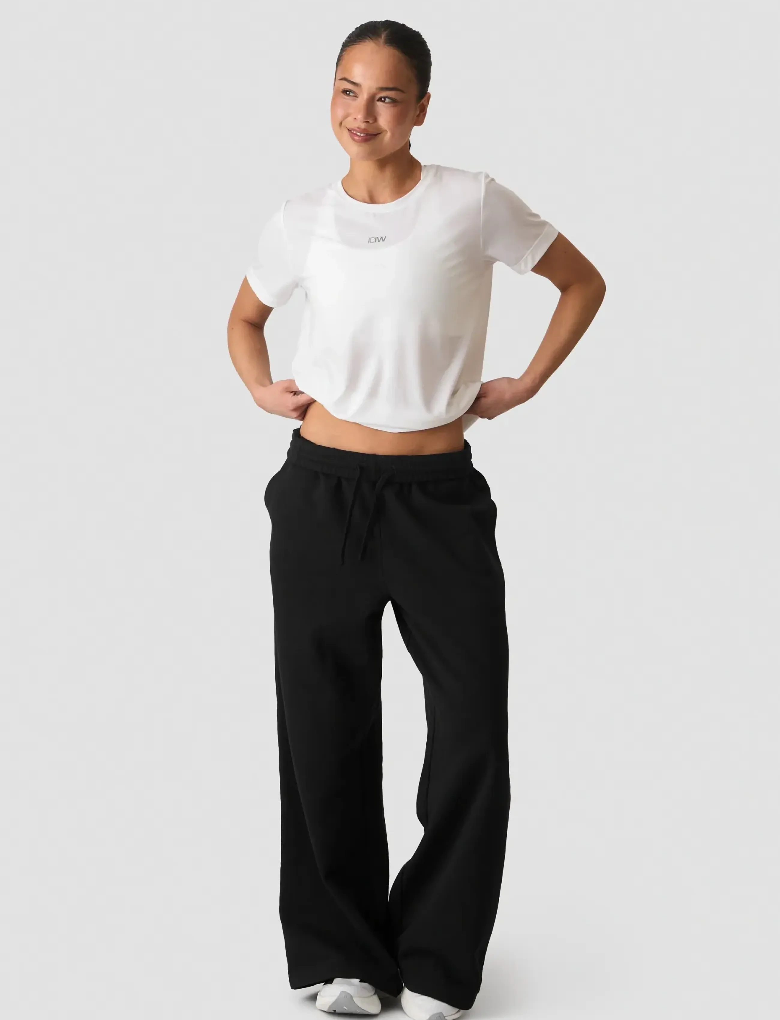 ICANIWILL - Define Loose T-shirt W - t-shirts - white snow - 4