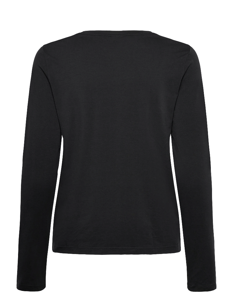 ICANIWILL - Define Loose Long Sleeve W - pikkade varrukatega alussärgid - black - 2