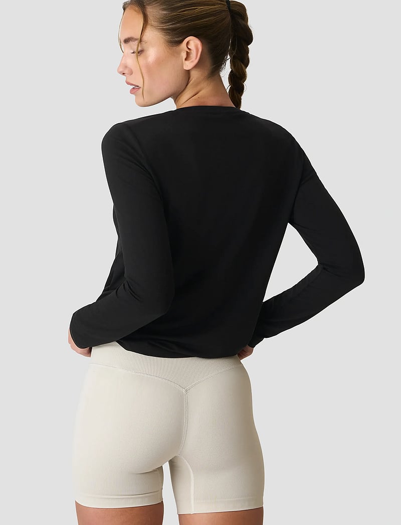 ICANIWILL - Define Loose Long Sleeve W - pikkade varrukatega alussärgid - black - 4