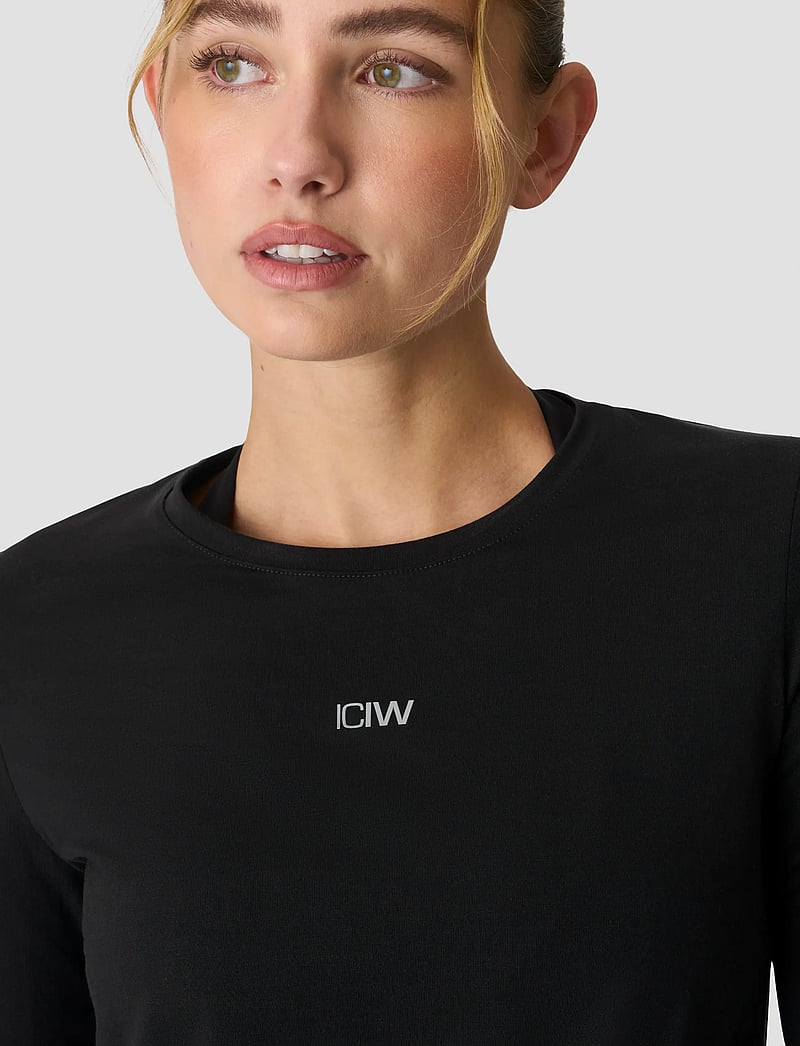 ICANIWILL - Define Loose Long Sleeve W - pikkade varrukatega alussärgid - black - 5