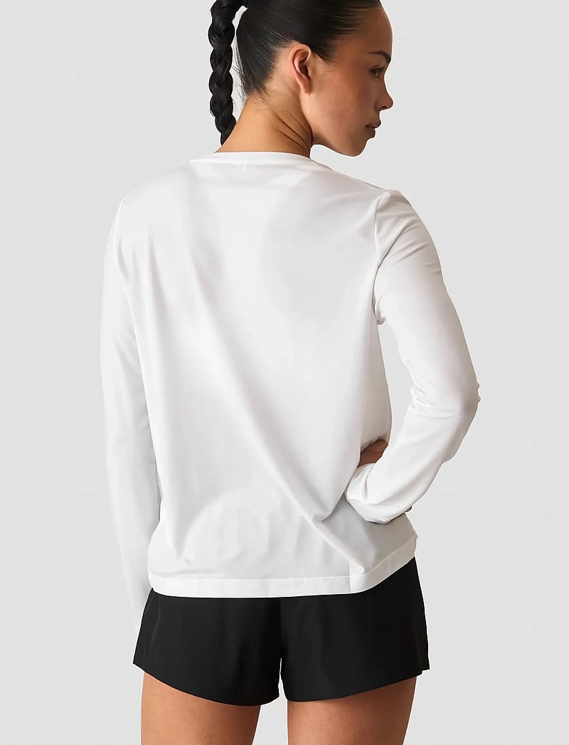 ICANIWILL - Define Loose Long Sleeve W - pikkade varrukatega alussärgid - white snow - 3
