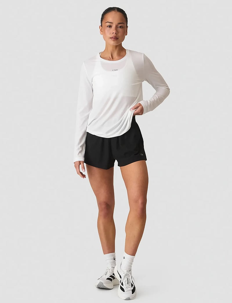 ICANIWILL - Define Loose Long Sleeve W - pikkade varrukatega alussärgid - white snow - 5