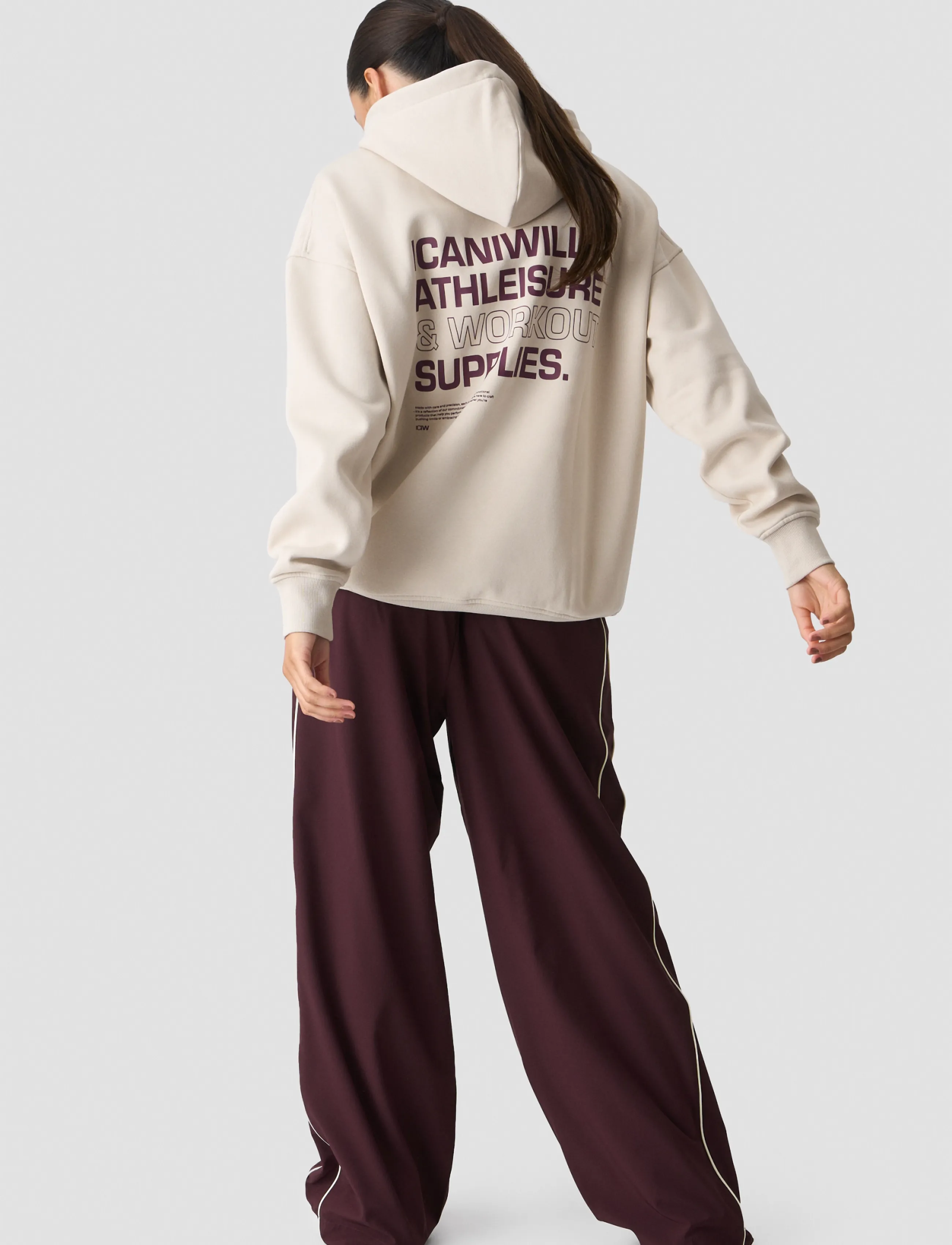 ICANIWILL Everyday Relaxed Hoodie Print dam – bild 6