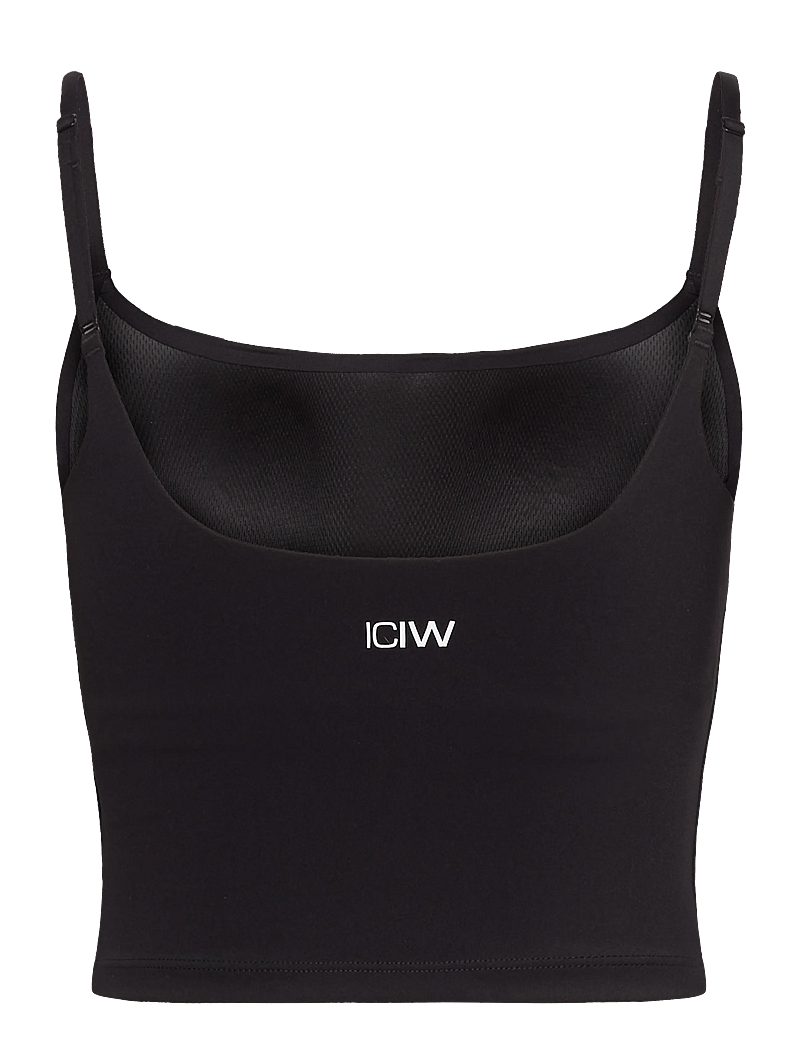 ICANIWILL - Nimble 2-in-1 Tank W - crop tops - black - 2