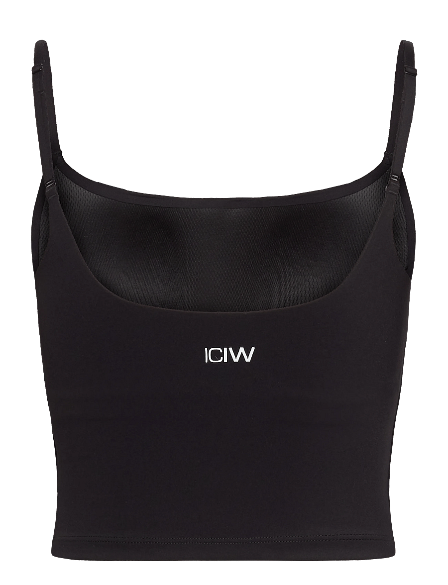 ICANIWILL - Nimble 2-in-1 Tank W - hauts courts - black - 2