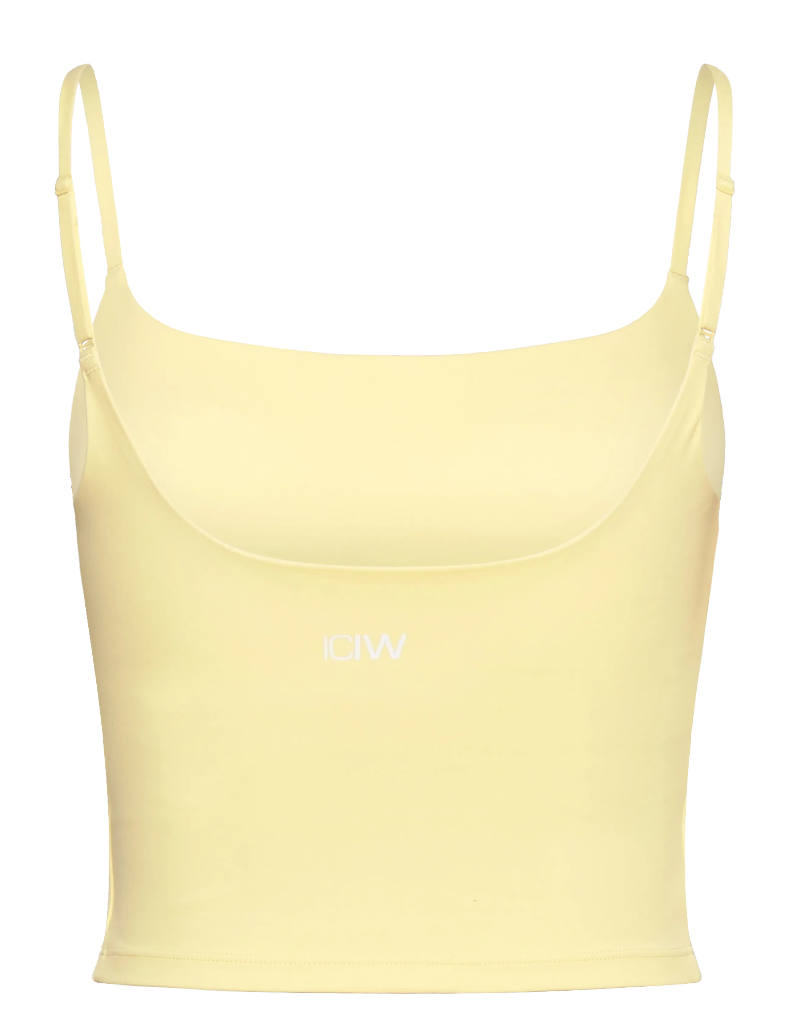 ICANIWILL - Nimble 2-in-1 Tank W - crop-tops - fading yellow - 2
