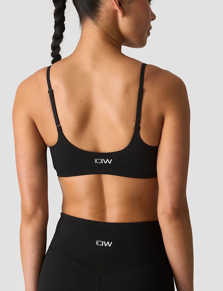ICANIWILL - Nimble Moulded Sports Bra W - sport-bhs - black - 3