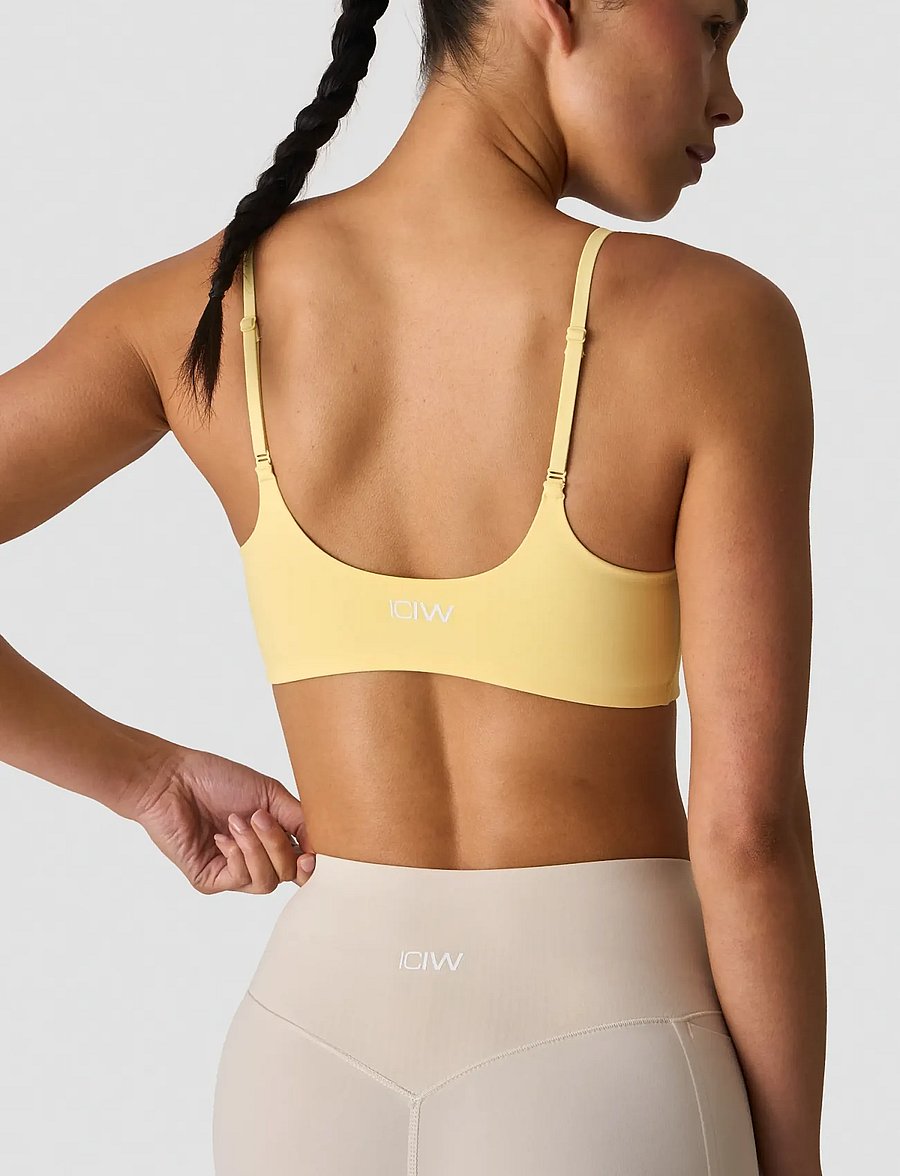 ICANIWILL - Nimble Moulded Sports Bra W - sports-bh'er - fading yellow - 3